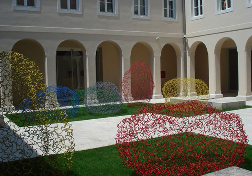 L'esterno della Galleria d'arte di Spalato