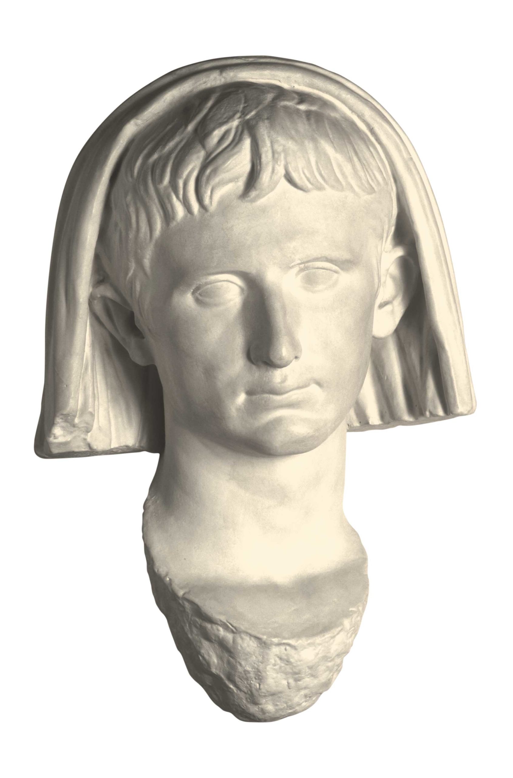Augusto capite velato (copia in gesso)