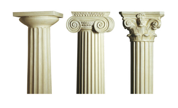 architectural-orders-greek-doric-shortened-ionic-gothic-corinthian