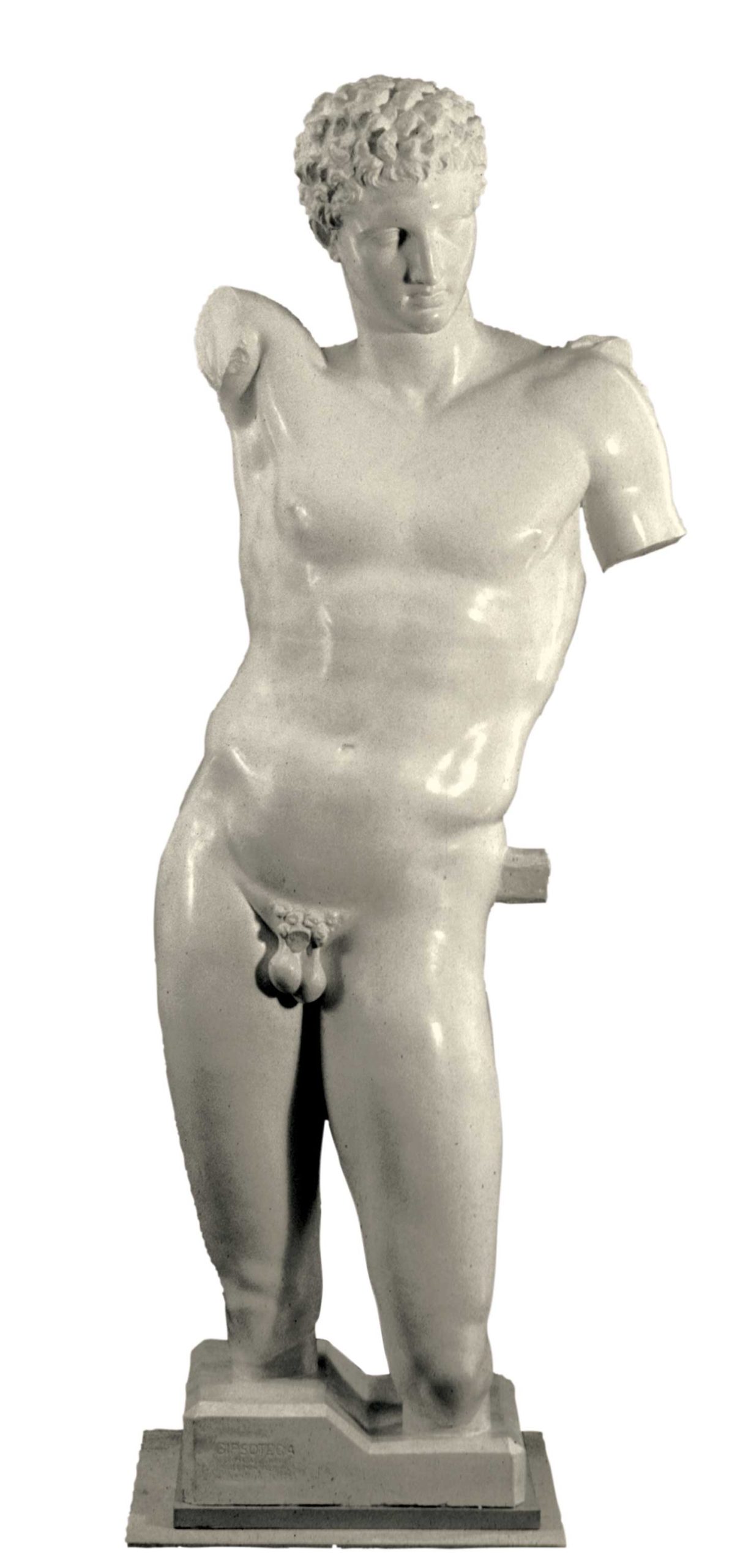 Hermes e Dioniso (scultura in gesso)