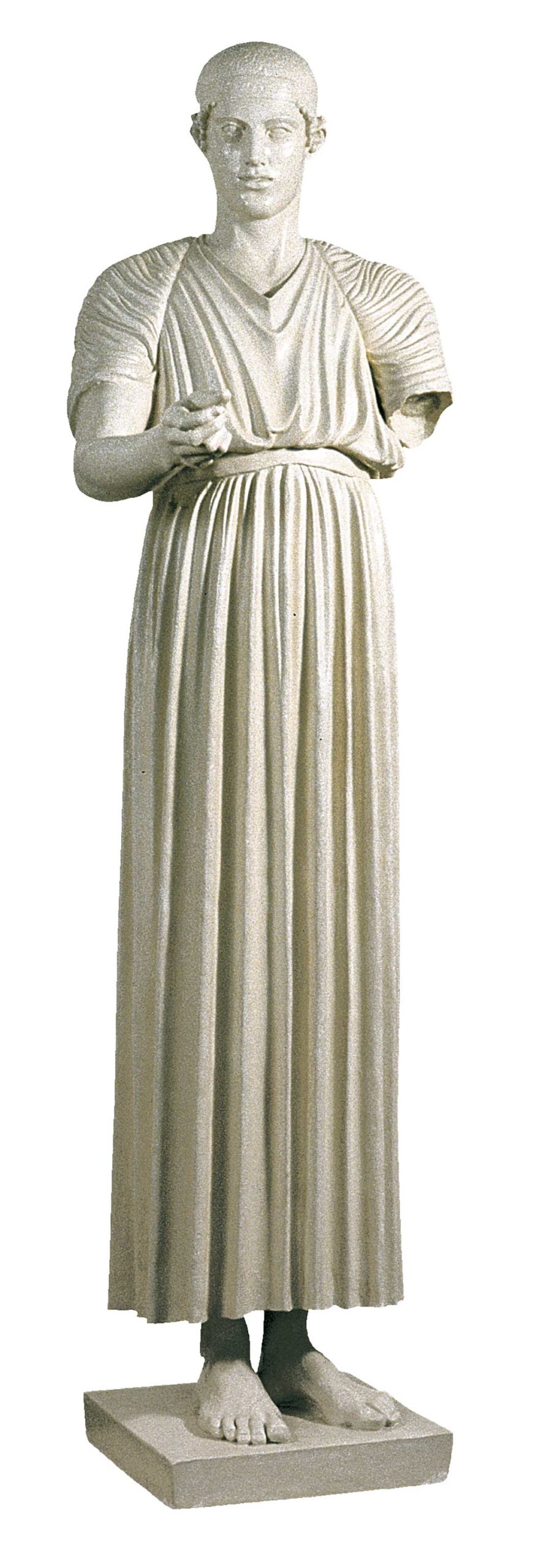 The Charioteer of Delphi (cast in plaster)