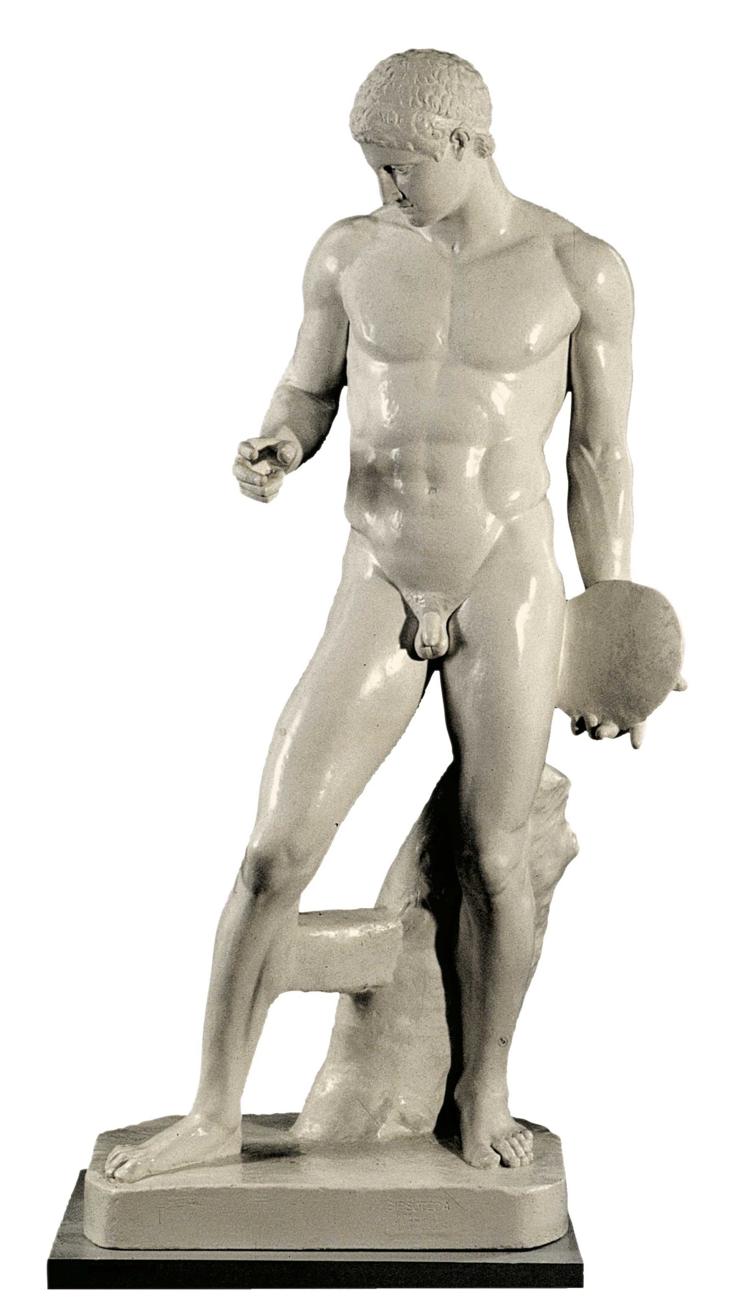 Diskoportanto (muldaĵo el gipso)