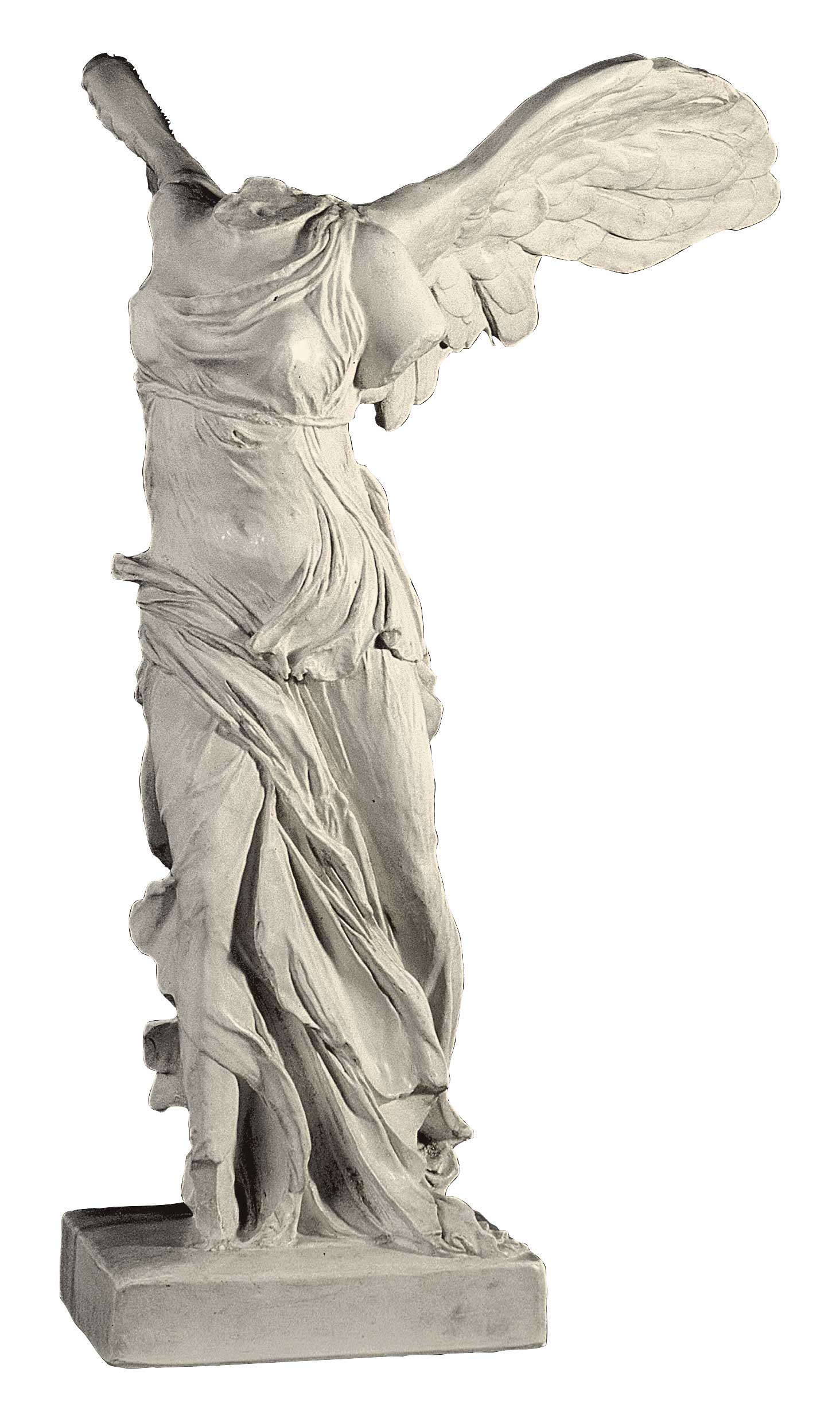 Nike di Samotracia (copia gesso)