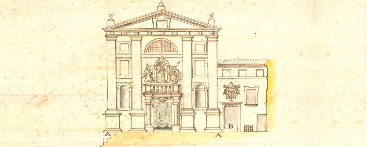 disegno di edificio storico