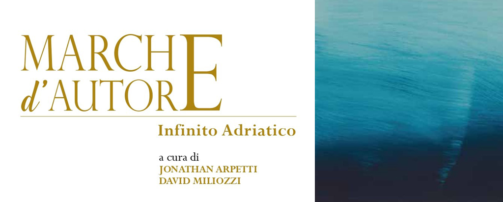 immagine di copertina dell'evento marche d'autore. al centro immagine di mare aperto